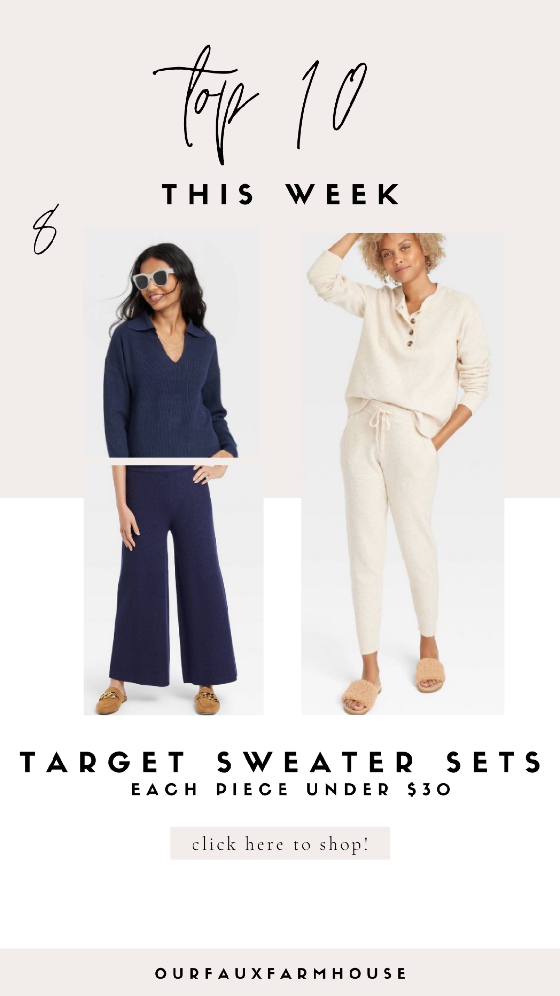 Women's Henley Top Sweater Stars … curated on LTK