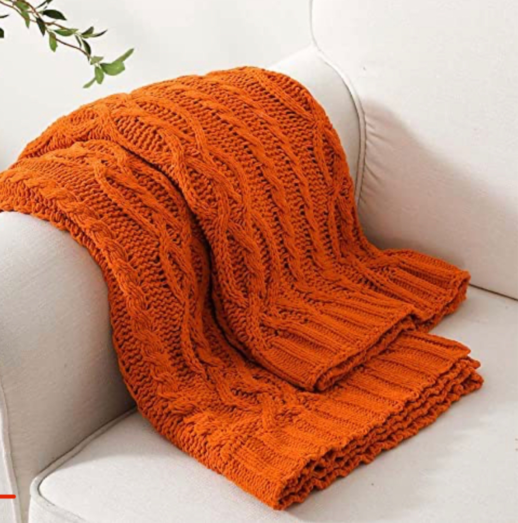Battilo Burnt Orange Throw Blanket … curated on LTK