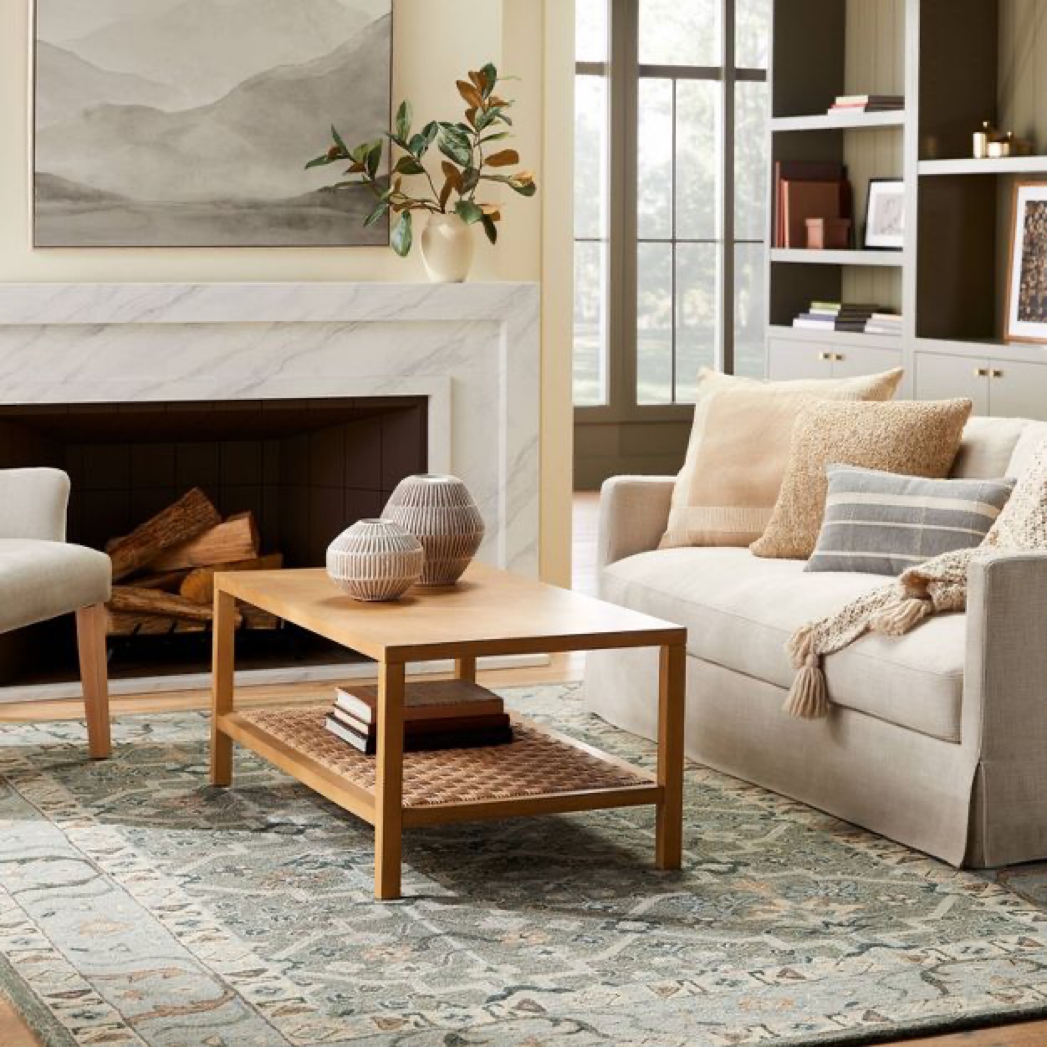 Natural Ivory Textured Table Lamp curated on LTK