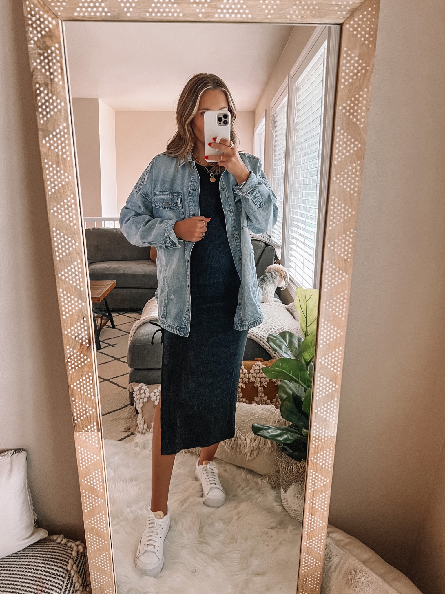 Aerie Ruched Rib Midi Dress curated on LTK